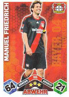 Manuel Friedrich Bayer 04 Leverkusen 2010/11 Topps MA Bundesliga #165